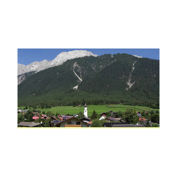 Ferienwohnung in Miemign mit Aussicht auf die Berge.